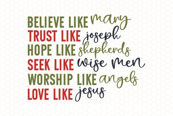 BOHO CHRISTIAN CHRISTMAS SVG PNG for Crafts and Graphics