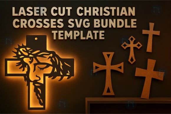 Enhance Your Spring Amp Content with Laser Cut Christian Crosses