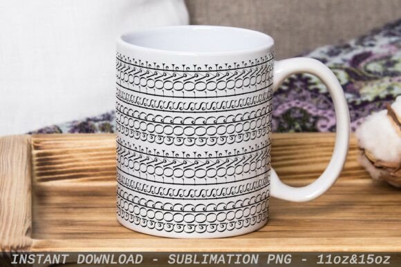 Hidden Bible Verse Mug Wrap PNG: A Crafty Graphic for Local Brands