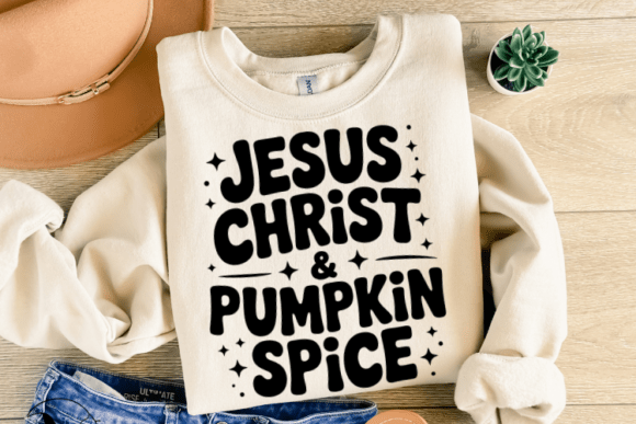 Jesus Christ Pumpkin Spice Shirt Svg: A Crafty Graphic Gem