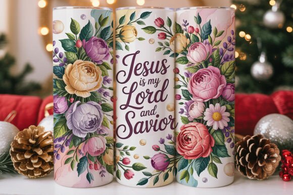 Jesus is My Lord Tumbler Wrap: A Graphics Asset for Faithful Branding