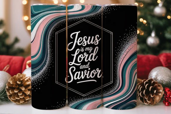 Jesus Savior Tumbler Wrap: A Graphics Asset for Faithful Designs