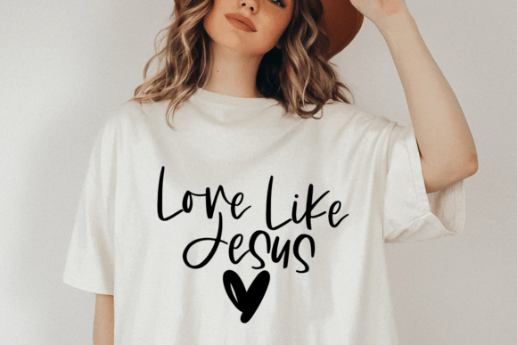 Love Like Jesus SVG: A Versatile Graphic for Crafts