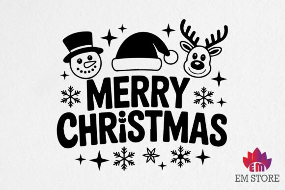 Marry Christmas SVG: A Versatile Graphic for Crafts