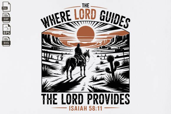 Review: The Lord Provides Christian SVG, Vintage Graphics for Crafts